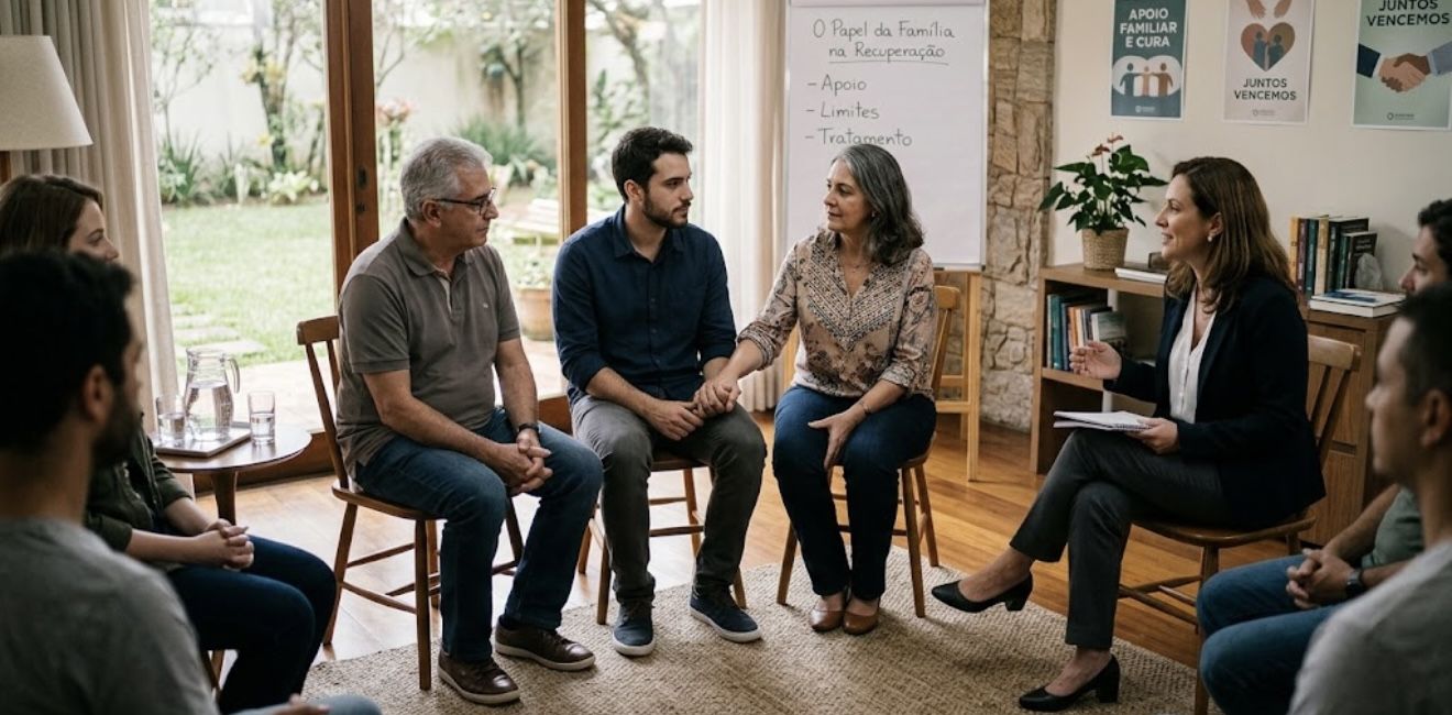 O Papel da Família no Processo de Recuperação do Dependente Químico