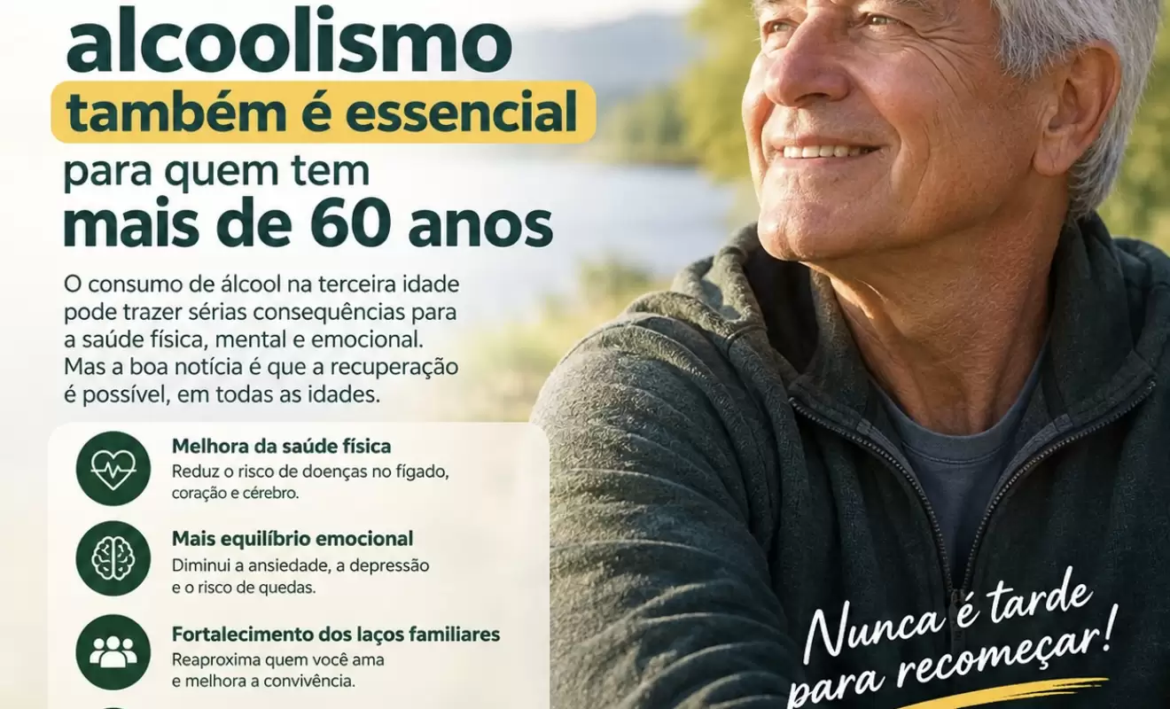 Tratamento para o Alcoolismo em Pessoas com 60 Anos ou Mais