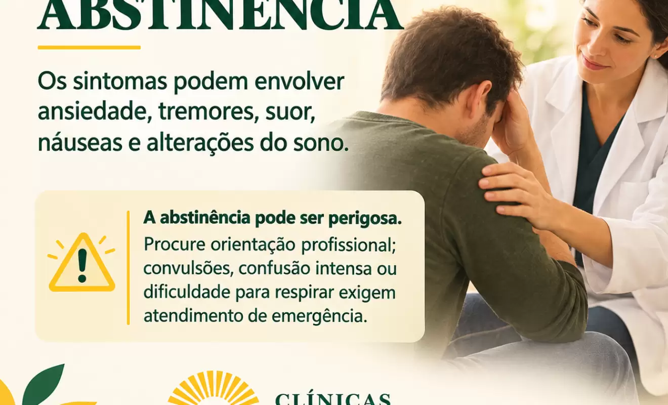 Síndrome de Abstinência: Guia Completo por Tipo de Droga, Sintomas, Riscos e Tratamento