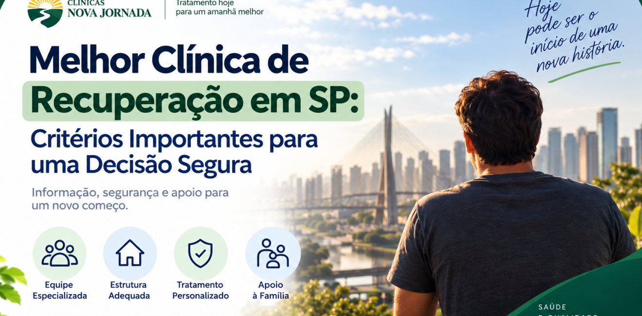 Melhor Clínica de Recuperação em SP: Critérios Importantes para uma Decisão Segura
