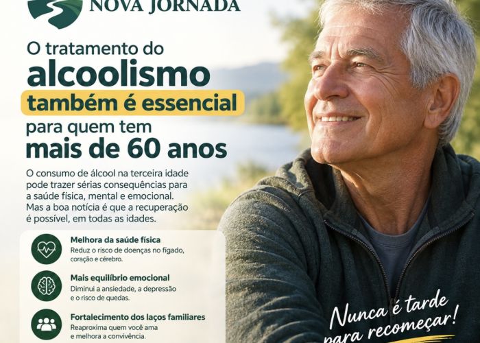 Tratamento para Alcoolismo em Idosos a Partir dos 60 Anos: Avaliação Médica, Recuperação, Internação e Cuidado Humanizado